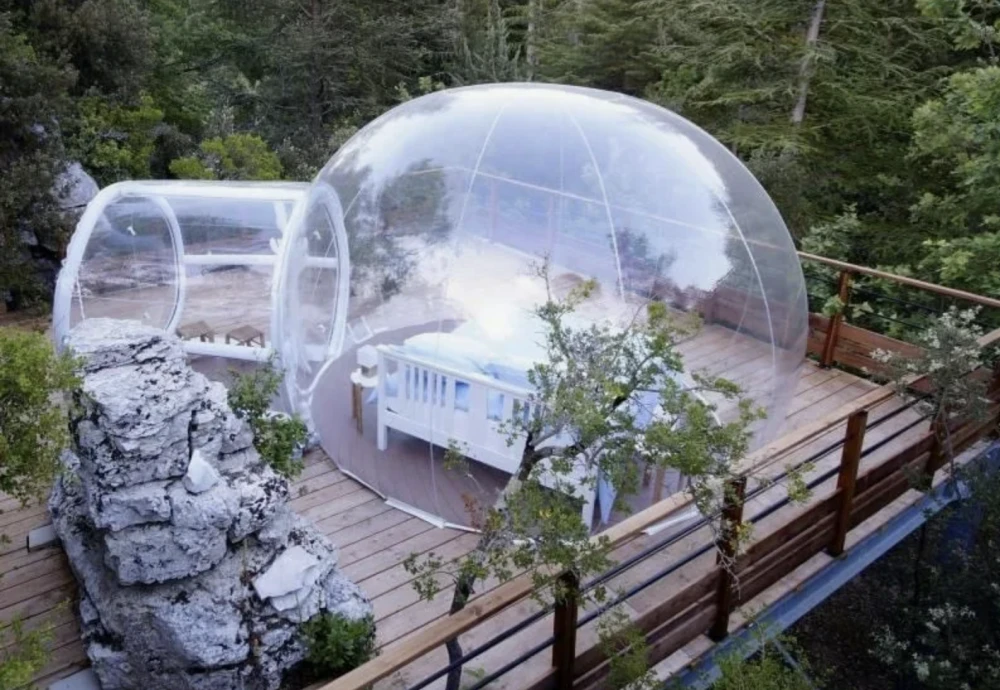 what is a bubble tent